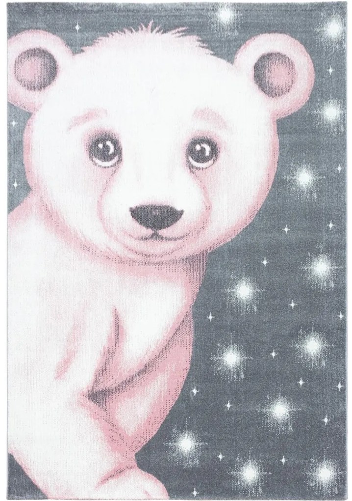 Koberce Breno Kusový koberec BAMBI 810 Pink, ružová, viacfarebná,160 x 230 cm