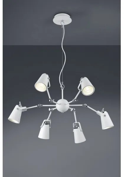 Trio - Luster na lanku EDWARD 6xE14/40W/230V