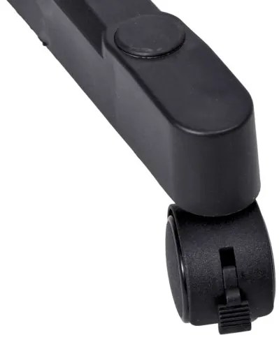 Vešiakový stojan VERA na kolieskach čierny