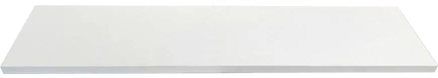 Laminátová regálová polica 1,8x20x120 cm biela