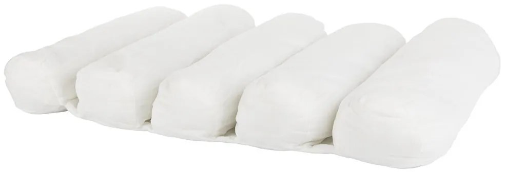 Verk 24409 Ergonomický vankúš pre podporu chrbta 55 x 33 x 7 cm biela