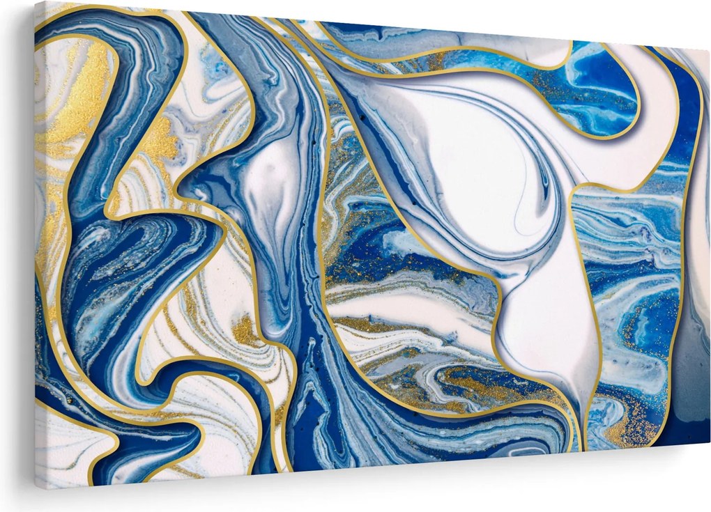 Obraz - Vlny z mramoru (90x60 cm)