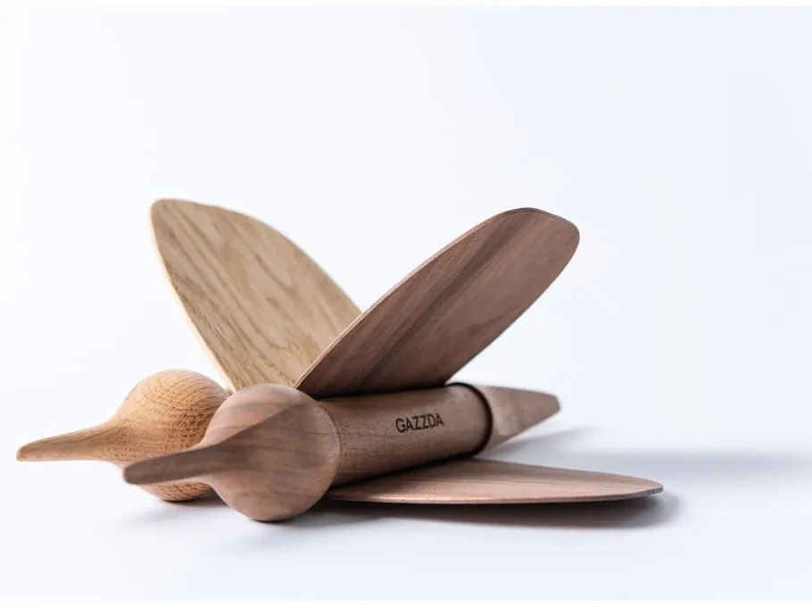 Soška z dubového dreva (výška 11,5 cm) Tica – Gazzda