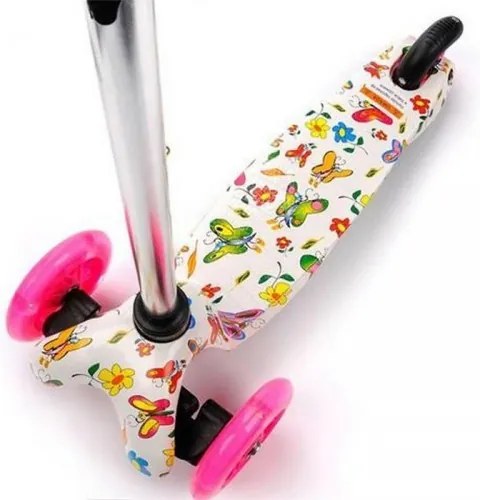 Kolobežka Led Meteor Tucan motýle - 22505