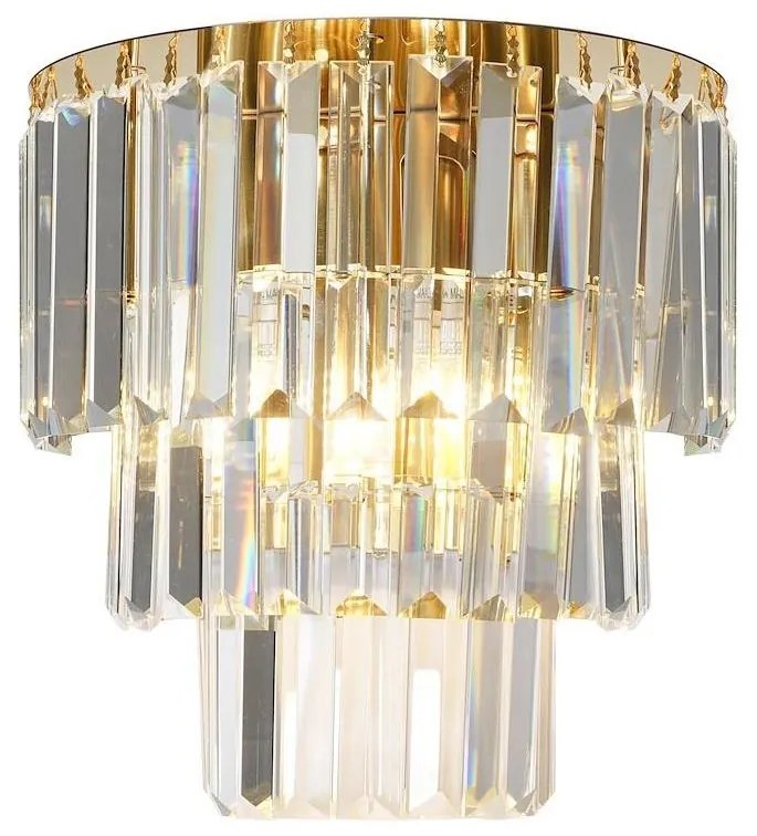 Nástenné svietidlo MILANO 2xE14/40W/230V zlatá