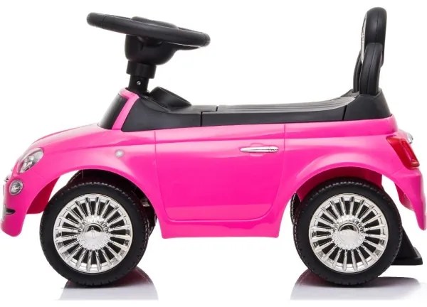 Odrážadlo Fiat 500 2xAA ružová