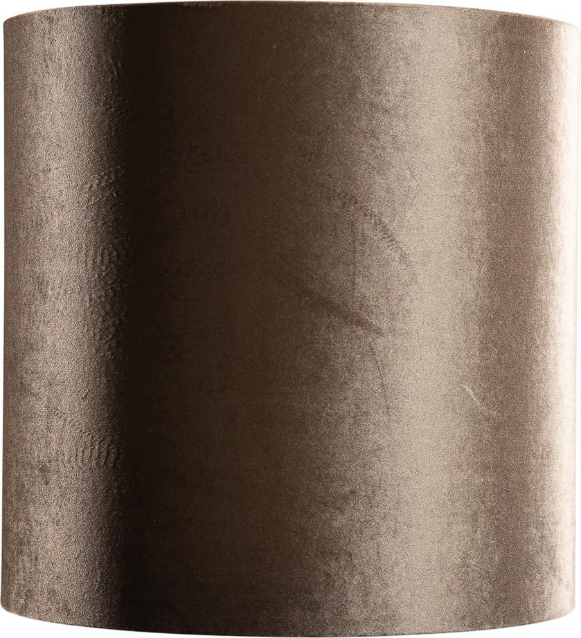 Zamatový tienidlo hnedé so zlatým vnútorným 40/40/40