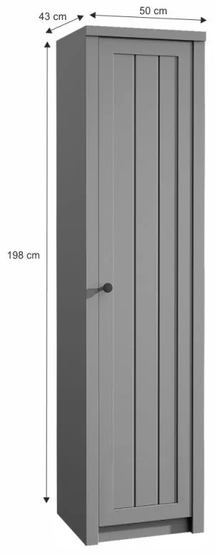 Kondela Skriňa, PROVANCE S1D, sivá