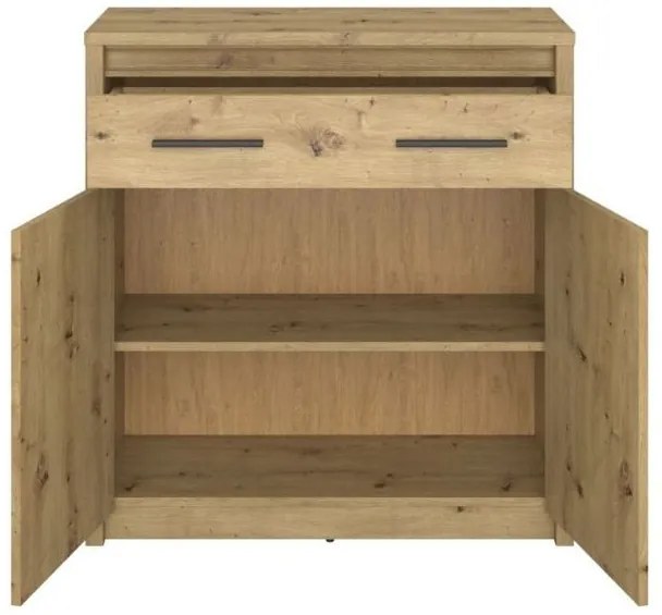 Komoda Andra 2D1S (dub artisan). Vlastná spoľahlivá doprava až k Vám domov. 1052742