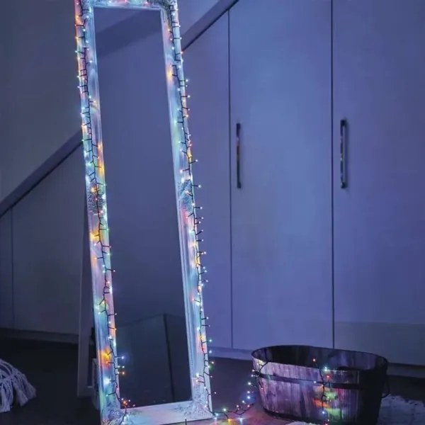 LED vonkajšia vianočná reťaz 150xLED/27,35m IP44 viacfarebná