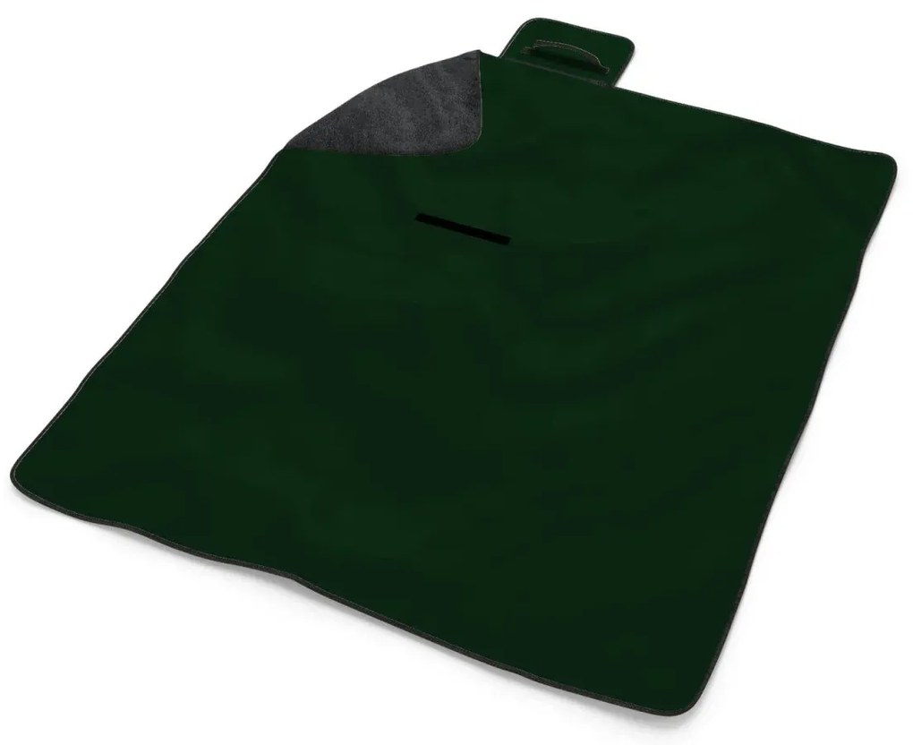 Sablio Plážová deka Lesná zelená: 200x140 cm