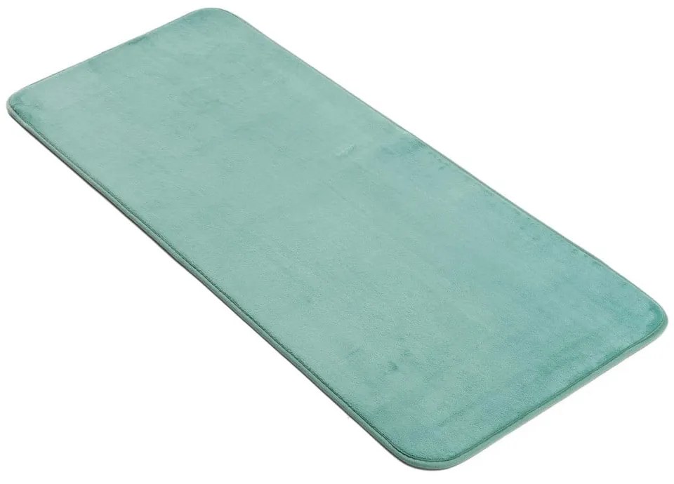 Tyrkysovomodrá kúpeľňová predložka 50x120 cm Vitamine – douceur d'intérieur
