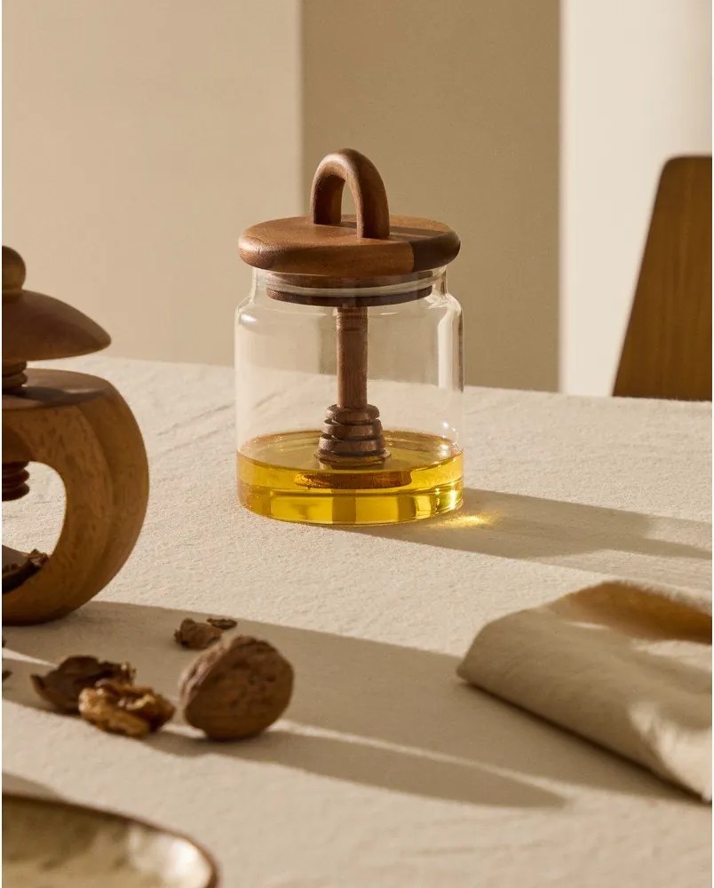 Sklenená dóza na med Nukha – Kave Home