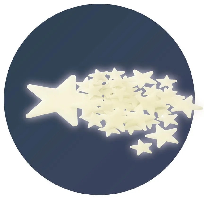 Fosforeskujúce samolepky – Hviezdy