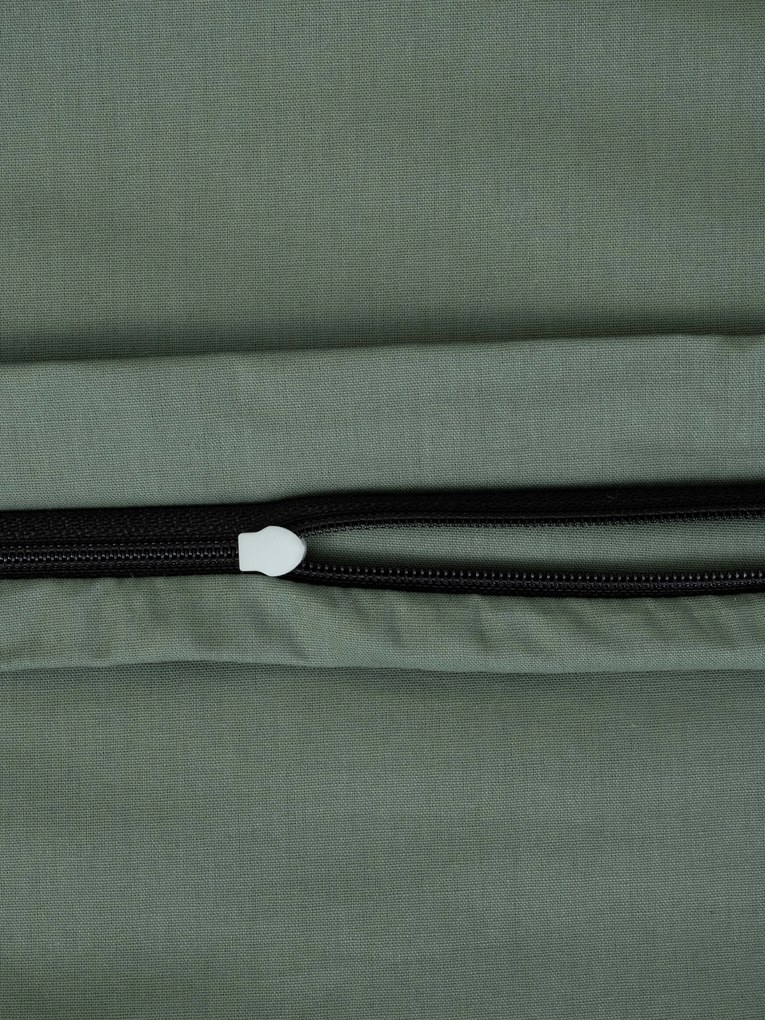 Francúzské bavlnené obliečky Renforcé – Jasmine olivová