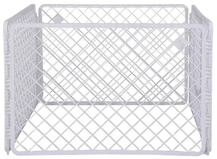 PreHouse Ohrádka pre psa 90x90x60cm - biela