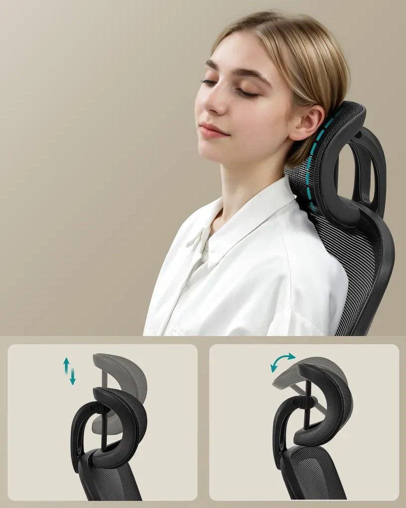 Kancelářská židle Vermond černá