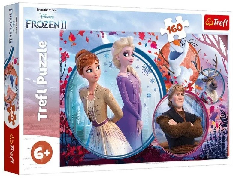 15374 DR Puzzle pre deti Frozen - 160 dielikov