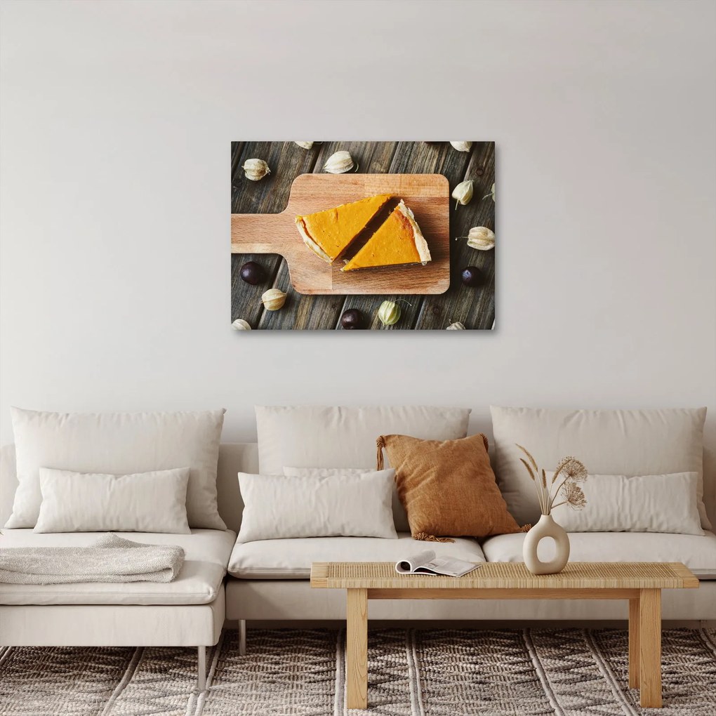 Obraz - Tekvicový koláč (70x50 cm)