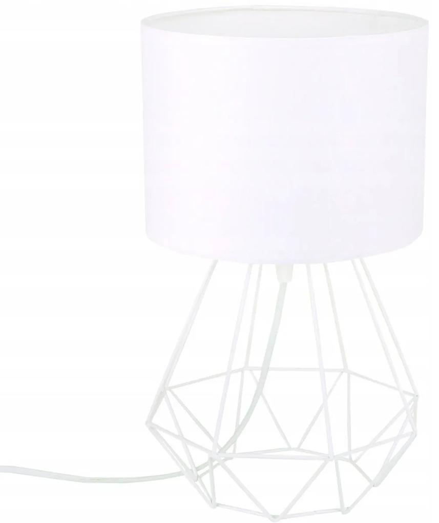Stolná lampa Indigo, 1x textilné tienidlo (výber zo 7 farieb), (výber z 3 farieb konštrukcie)