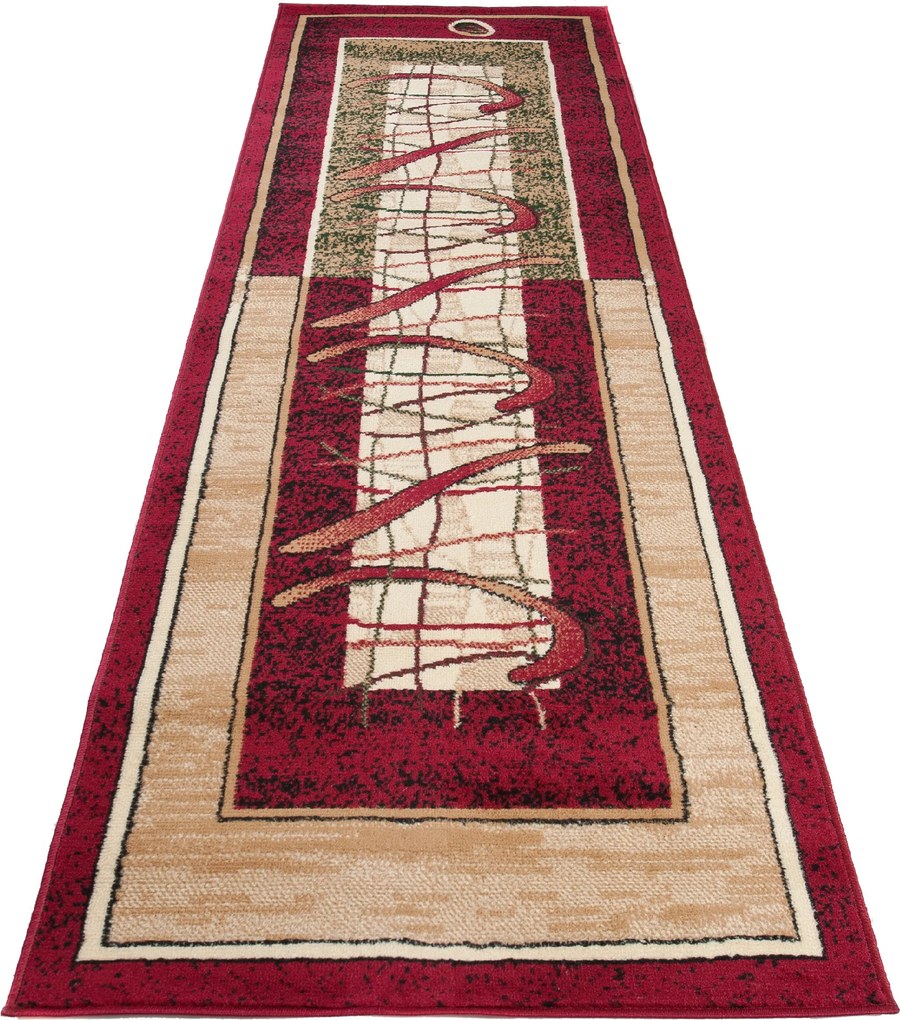 TA Koberec 5118B ČERVENÝ ATLAS PP Rozmer: 70x250 cm