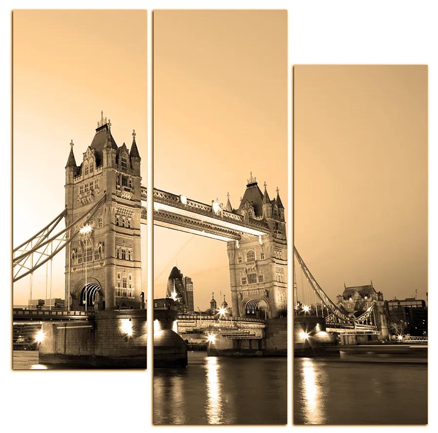Obraz na plátne - Tower Bridge - štvorec 330FC (105x105 cm)