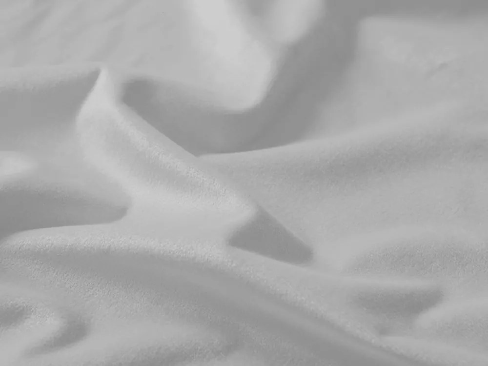 Biante Zamatový obdĺžnikový obrus Velvet Premium SVP-027 Svetlo sivý 50x100 cm