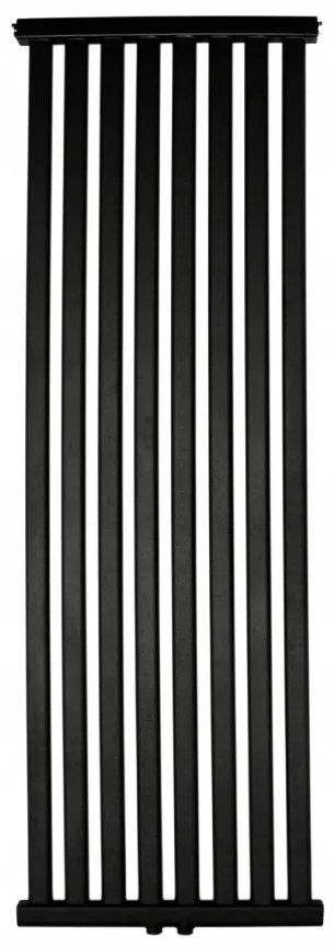 Regnis Kalipso MIR, vykurovacie teleso 500x1800mm so stredovým pripojením 50mm, 780W, čierna matná, KALIPSOMIR/1800/500/D5/BLACK