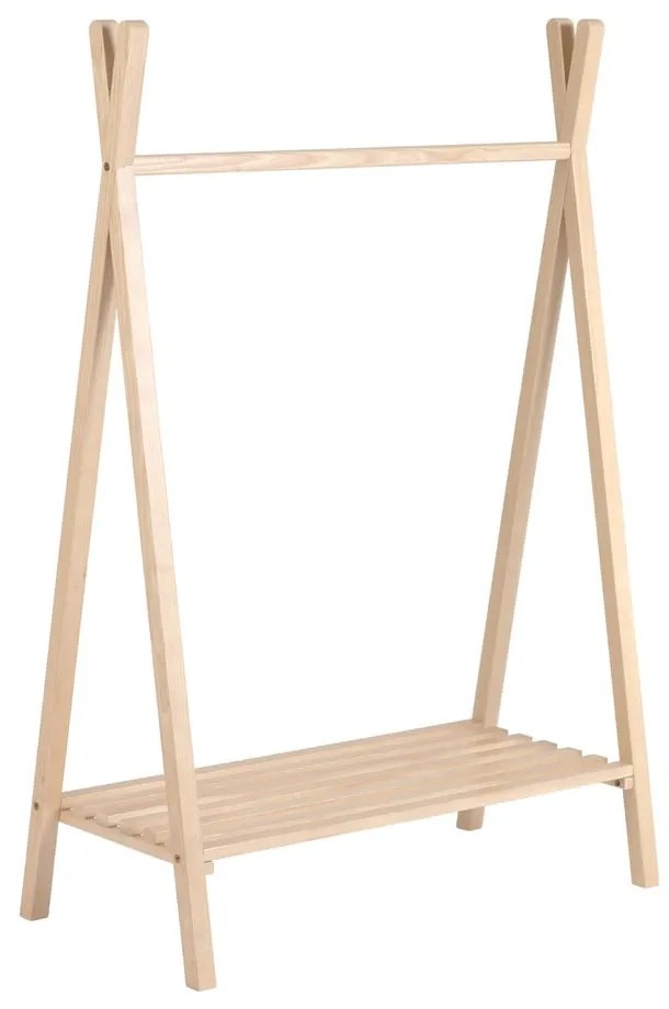 Detský vešiak z bukového dreva v prírodnej farbe 99x148 cm Maralis – Kave Home