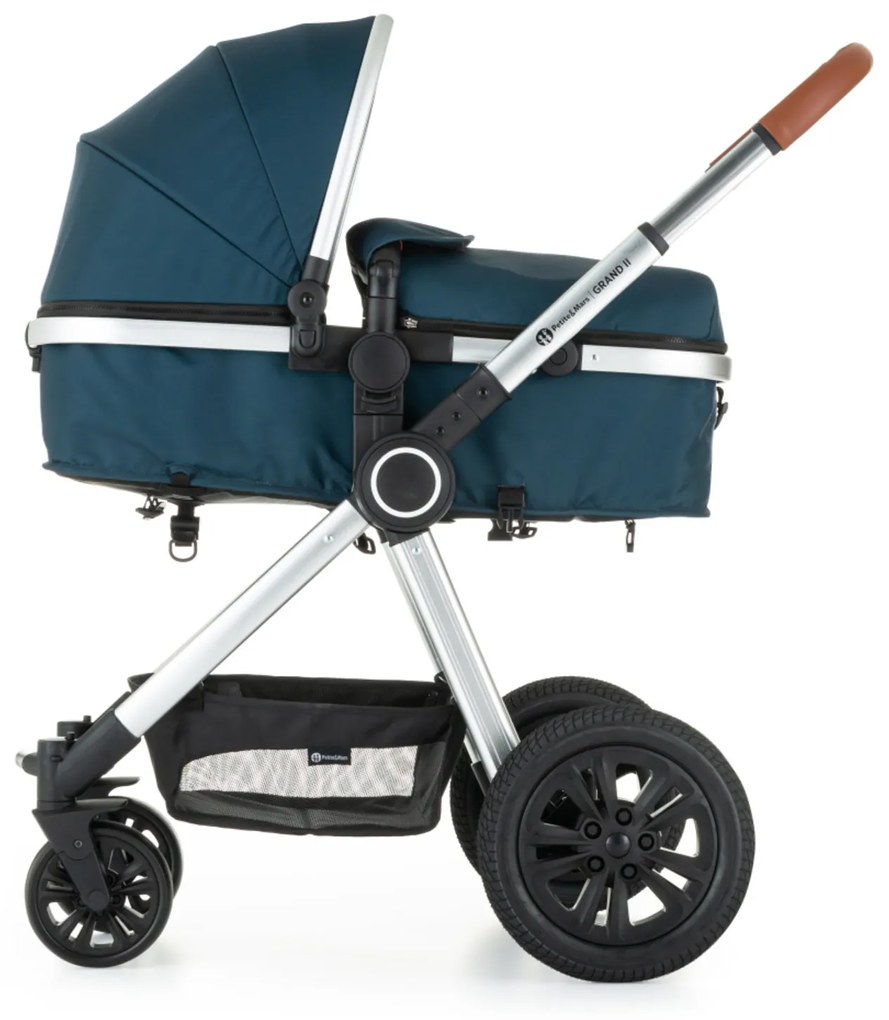 Kočík kombinovaný 2v1 Grand II Platinum Indigo Petite&Mars