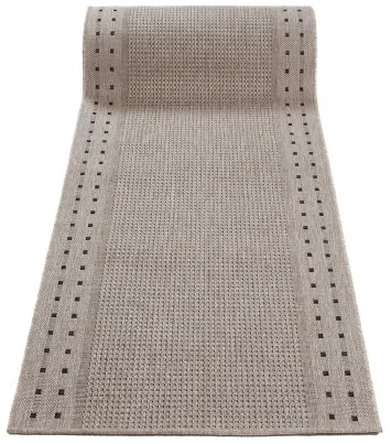 Behúň Floorlux 20329 strieborný / čierny