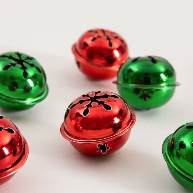 Závesná vianočná dekorácia RIJA AMERI červená / zelená 753794 (6 ks)