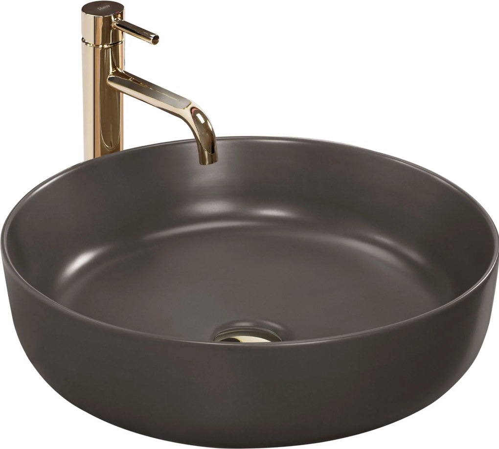 Rea Elma umývadlo, 45 x 45 cm, šedá, REA-U8495