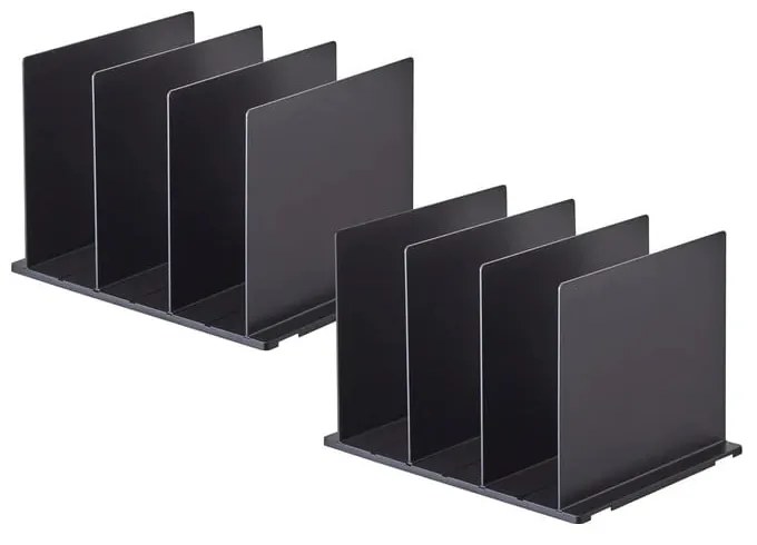 Plastové organizéry do skrine na kabelky v súprave 2 ks Smart – YAMAZAKI