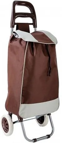 Lorenz Sivo-hnedá nákupná taška na kolieskach "Heavy"