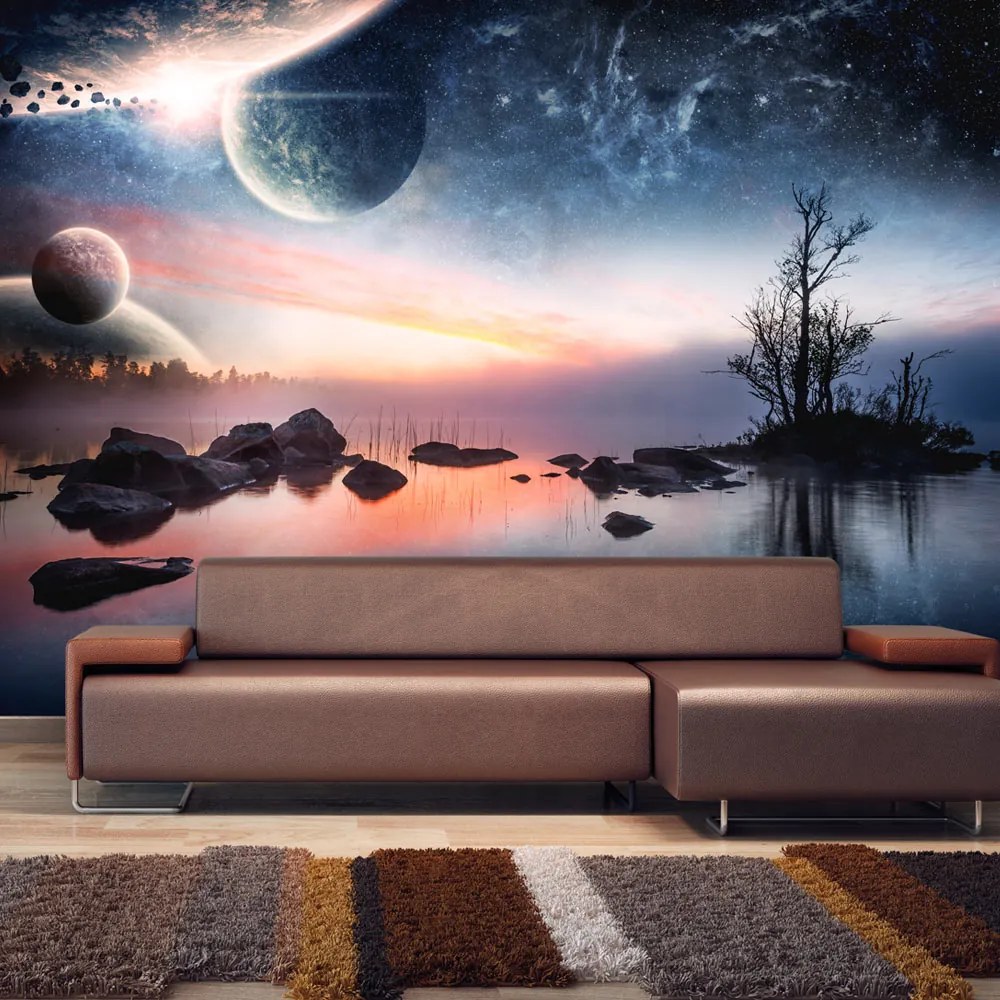 Artgeist Fototapeta - Cosmic landscape Veľkosť: 200x154, Verzia: Standard