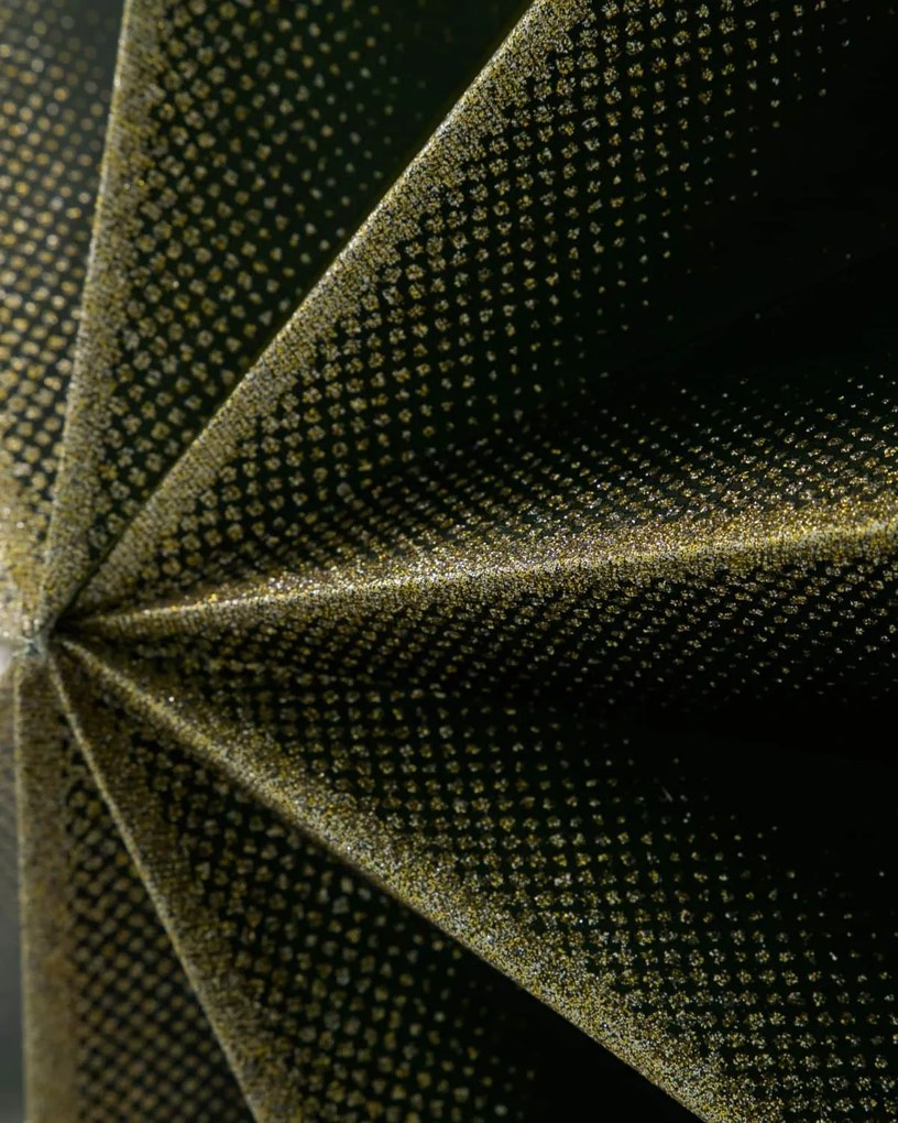 House Doctor Papierová hviezda 9 Point Green Champagne Ø 30 cm