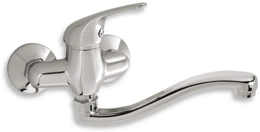 Novaservis - Drezová umývadlová batéria 100 mm Titania Iris chróm 92074,0