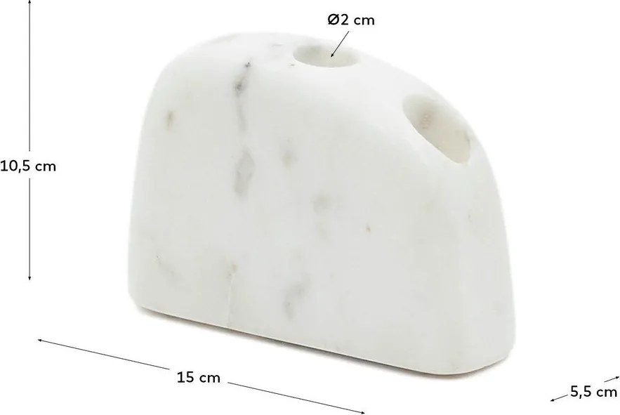 Kamenný svietnik Signe – Kave Home