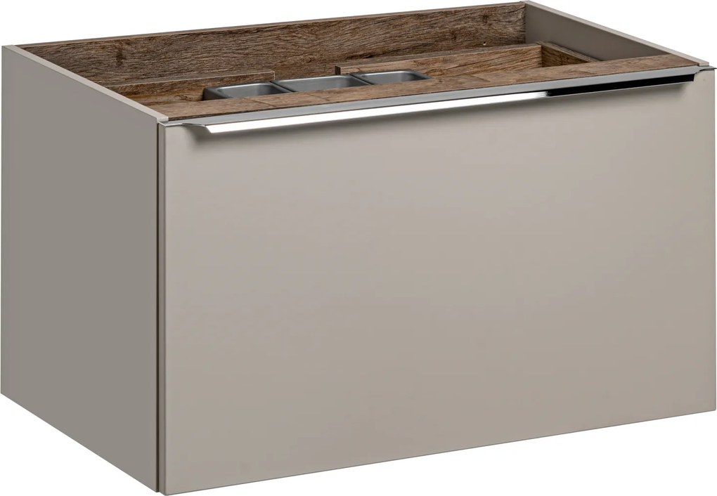 Comad Kúpeľňová skrinka pod umývadlo Santa Fe Taupe 80 sivohnedá