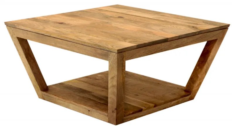 Konferenčný stolík Hina 80x40x80 z mangového dreva Mango natural