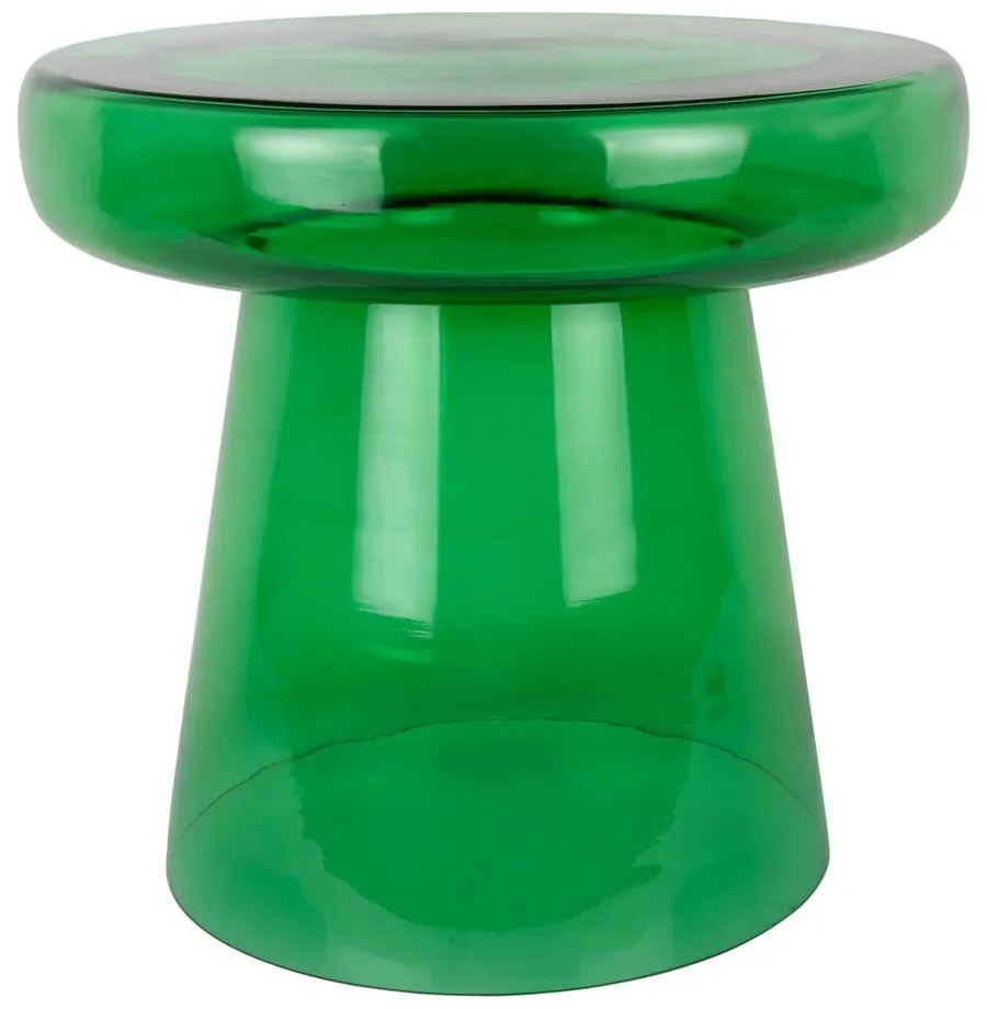 Sklenený okrúhly odkladací stolík ø 41 cm Simpleza – Leitmotiv