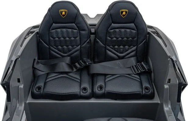 Elektrické autíčko Lamborghini Revuelto XL STRONG sivé