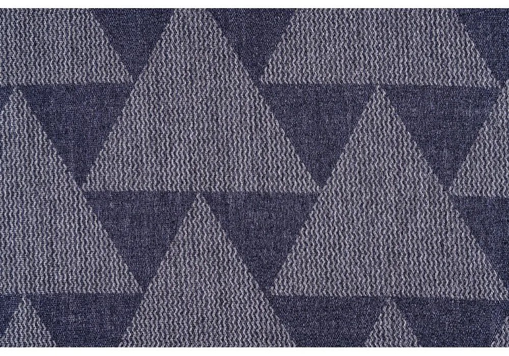 Modro-sivý záves 130x260 cm Zatapa - Mendola Fabrics