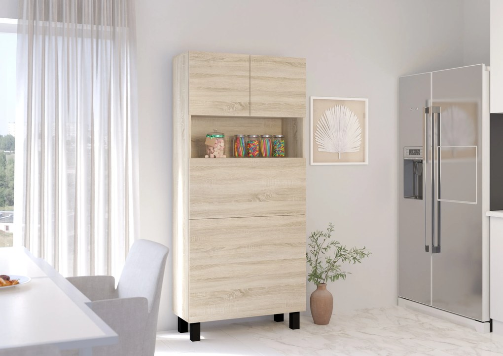 PC stolík Home (dub sonoma). Akcia -21%. Vlastná spoľahlivá doprava až k Vám domov. 1124935