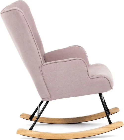 Hojdacie kreslo ružové AK-371 PINK2