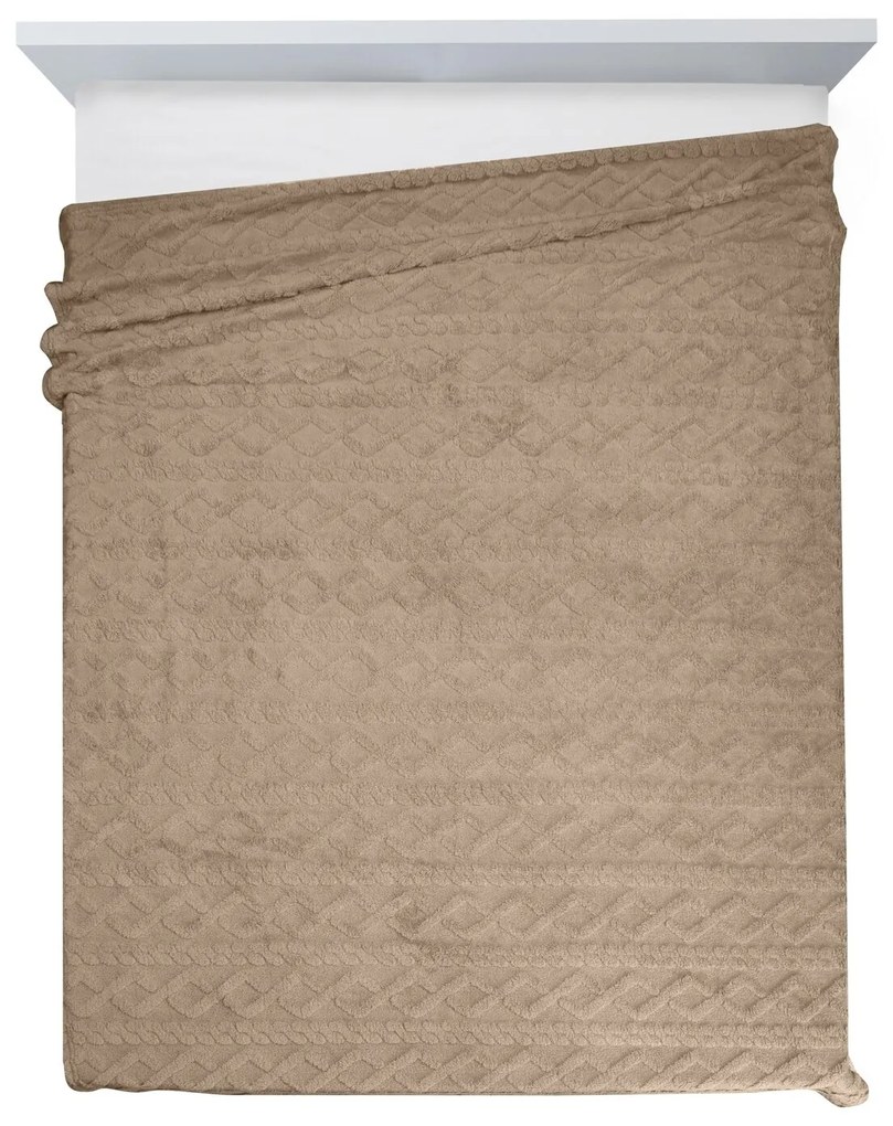 DEKA BRAID 200X220 CM BÉŽOVÁ