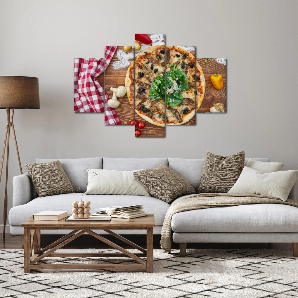 Obraz pizze (150x105 cm)