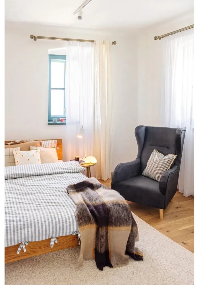 Dvojlôžková posteľ z dubového dreva 180x200 cm Greg 1 - The Beds