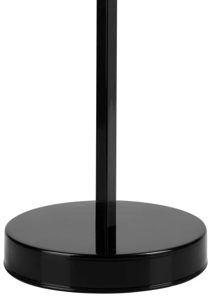 Stolná lampa ASTRID 1xE27/60W/230V lesklá čierna